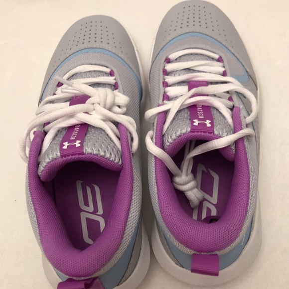 Under Armour GS SC 3Zero IV UA 4 Basketball Shoes - Picture 7 of 10